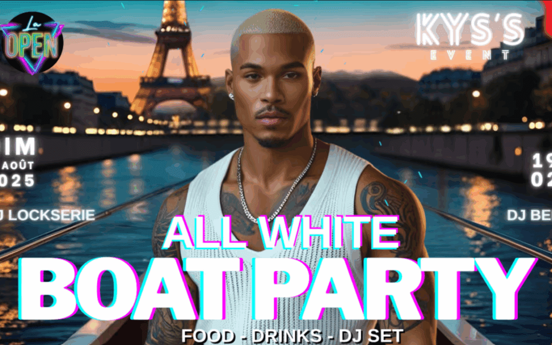 Boat Party Paris – All White Edition
