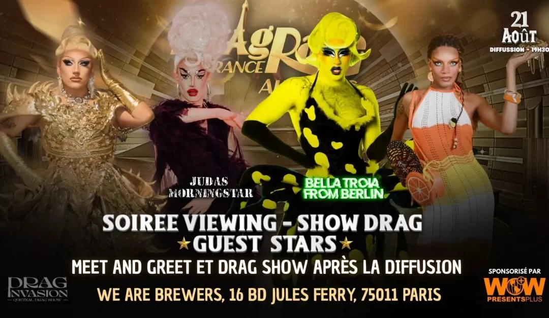 Viewing Party Drf Allstars – Drag Invasion + Bella Et Judas