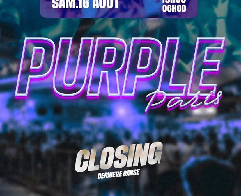 Purple Closing