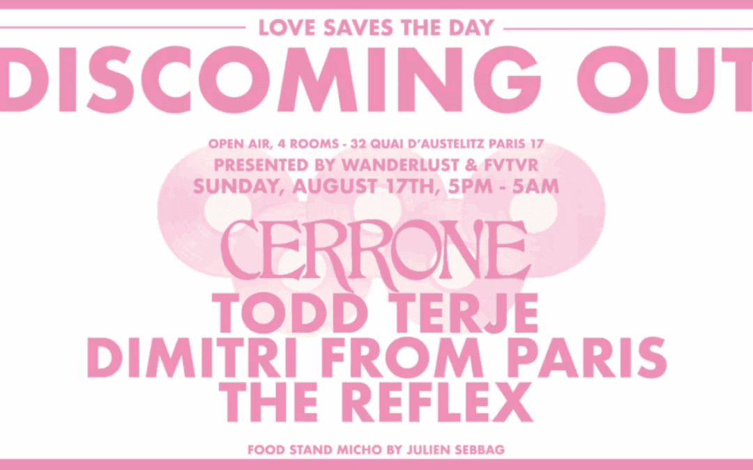 Discoming Out: Cerrone, Todd Terje, Dimitri From Paris