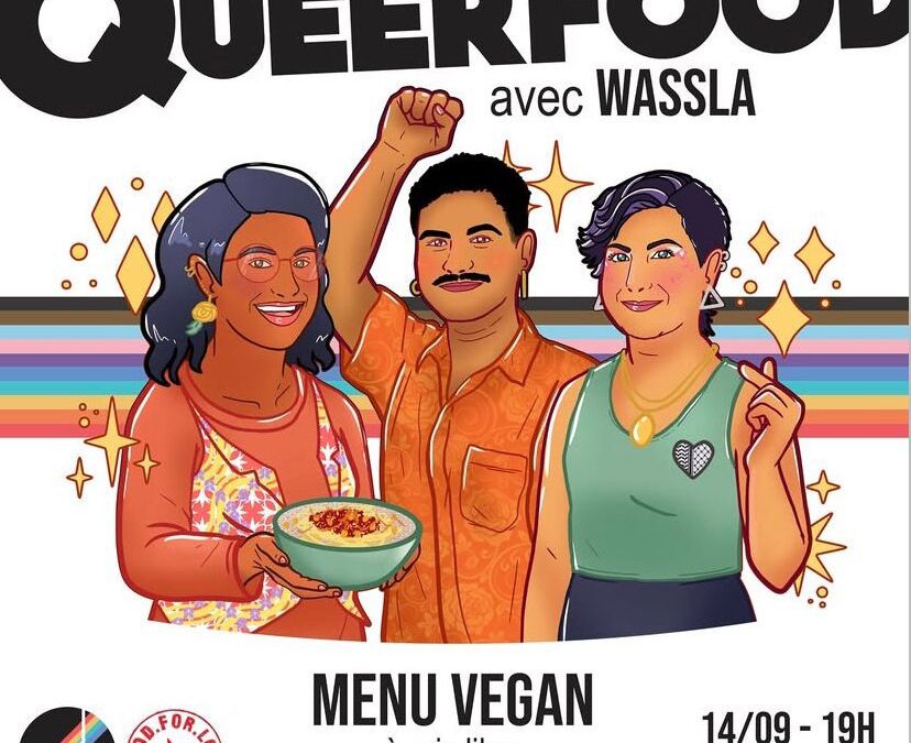 🌈 Queerfood × Wassla وصلة ✨🫶