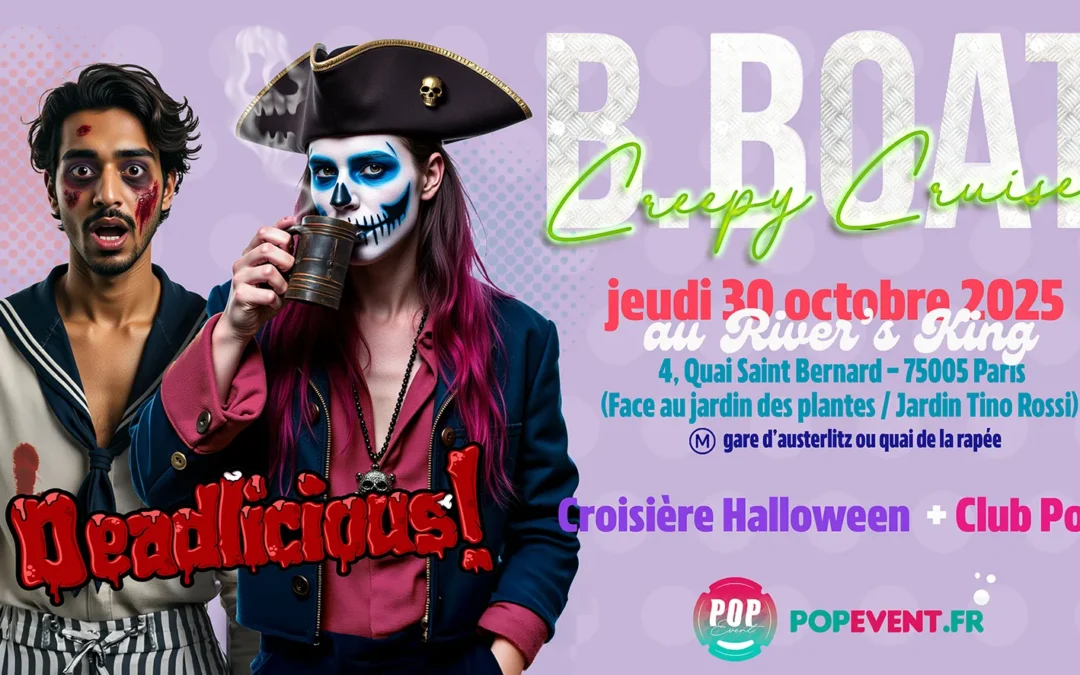 B.Boat – Creepy Cruise (Croisière Halloween)