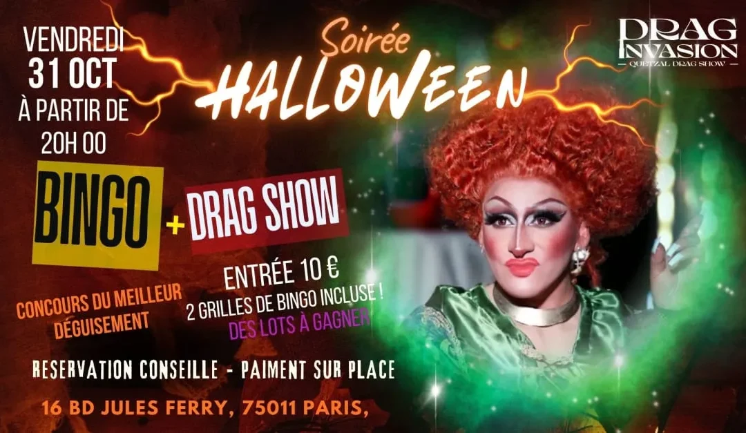Soirée Halloween Bingodrag