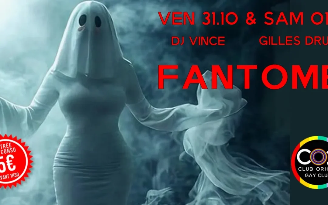 CO2 Week-end FANTOME w/Dj Vince & Gilles Drums