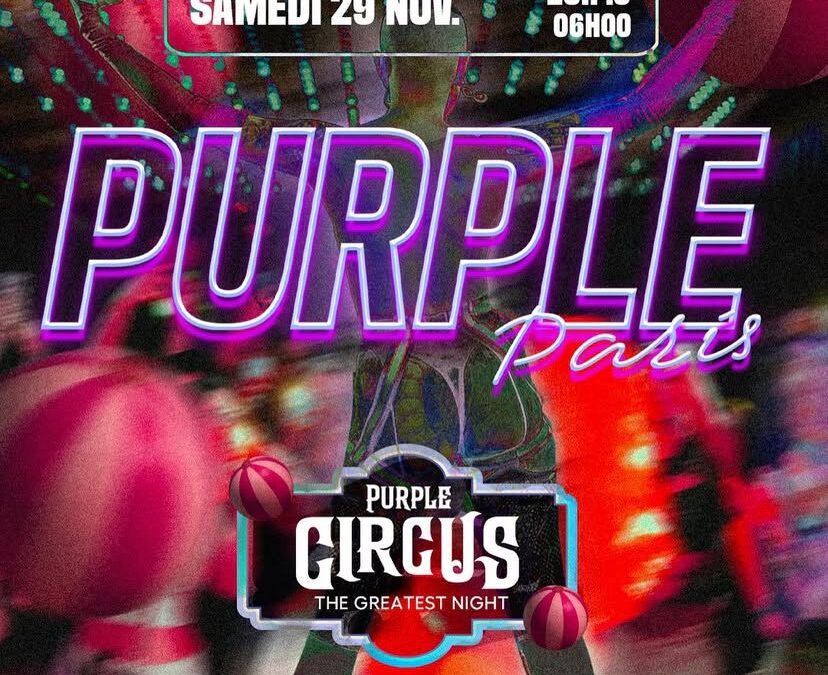 🎪 PURPLE CIRCUS – THE GREATEST NIGHT 🎪