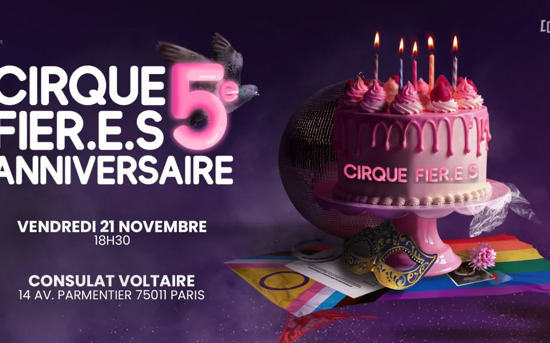 Cirque Fier.e.s : 5ᵉ anniversaire