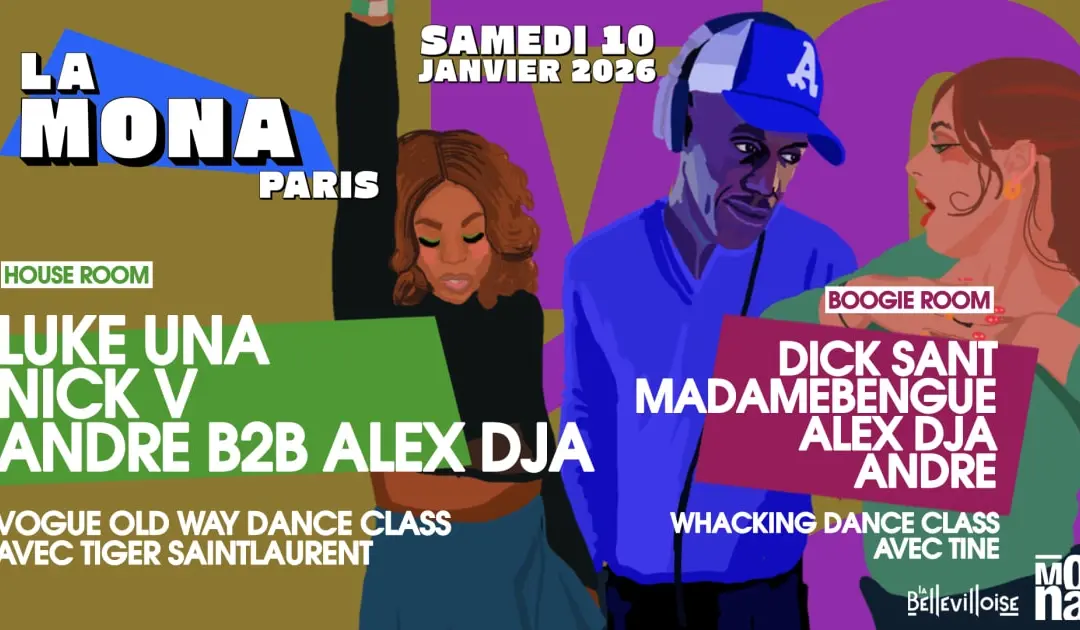 La Mona · Luke Una, Nick V, André…Voguing & Waacking Class