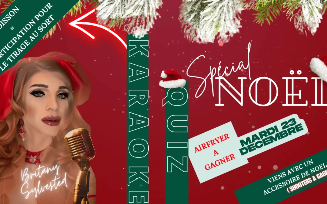 Karaoké Drag Spécial Noël