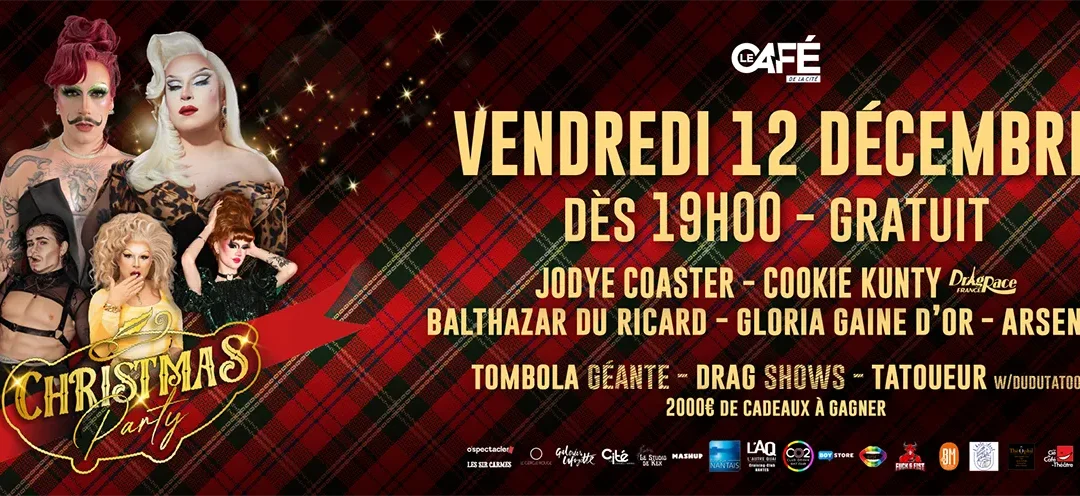 Christmas Party – Drag show avec Cookie Kunty