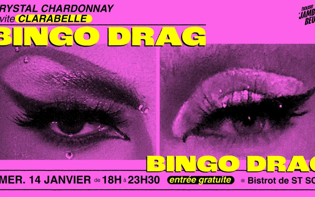 BINGO DRAG | Crystal Chardonnay & Clarabelle @ Bistrot ST SO