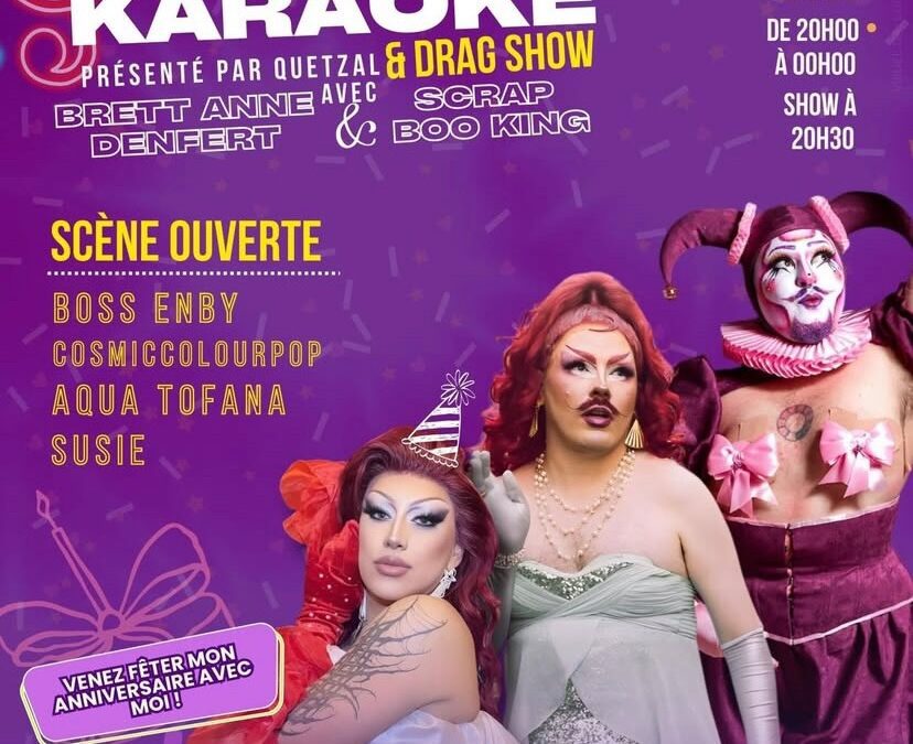 🎤 Soirée Karaoké & Drag Show