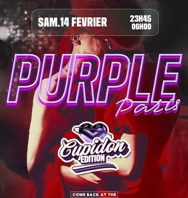 💘 PURPLE PARIS – CUPIDON EDITION 💘