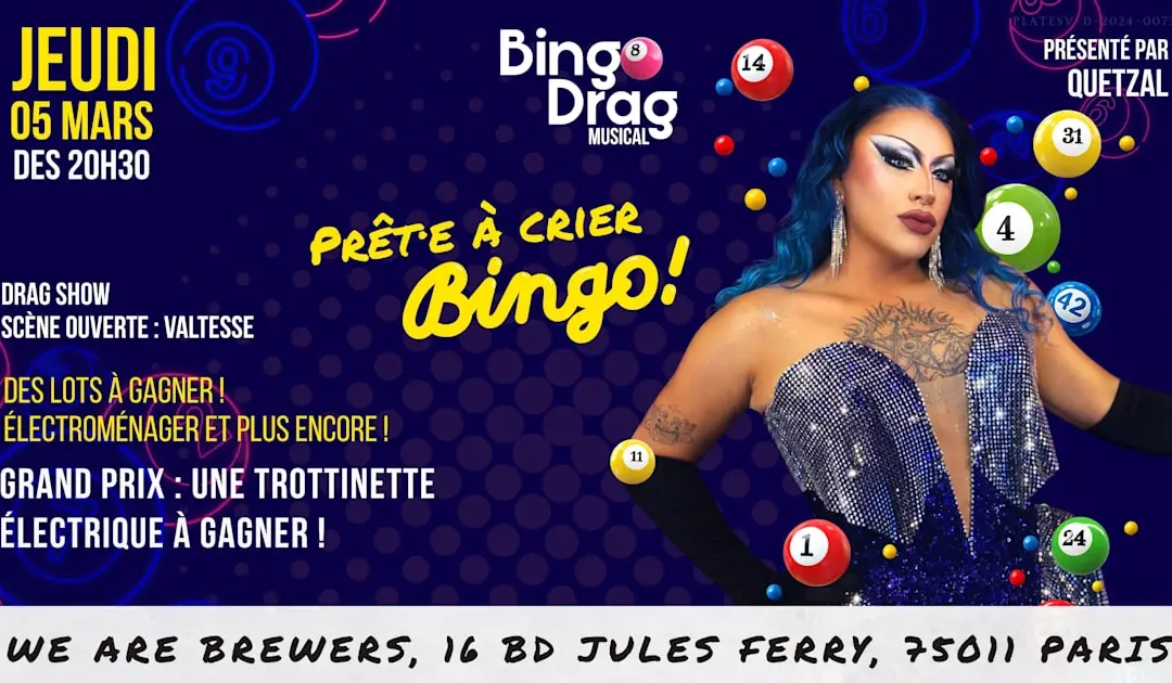 Bingo Drag Musical Par Quetzal