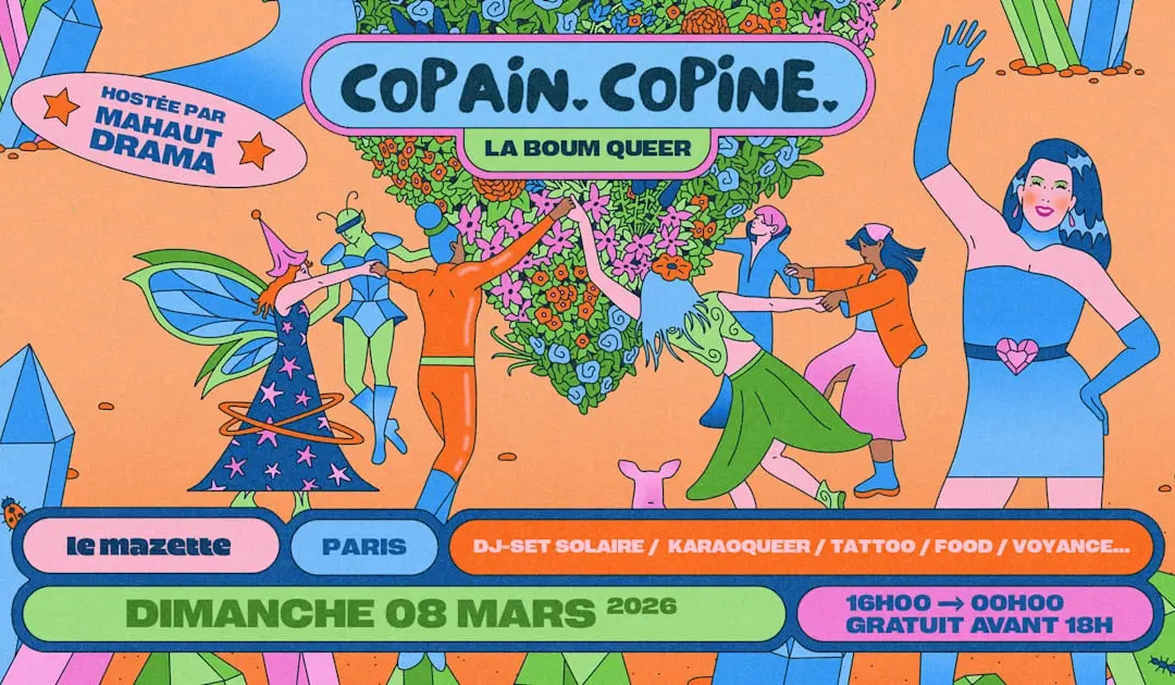La Copain-Copine – La Boum Queer Avec Mahaut Drama !