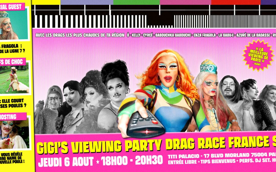 Gigi’s Viewing Party – Drag Race France Saison 4! – Ep 05!