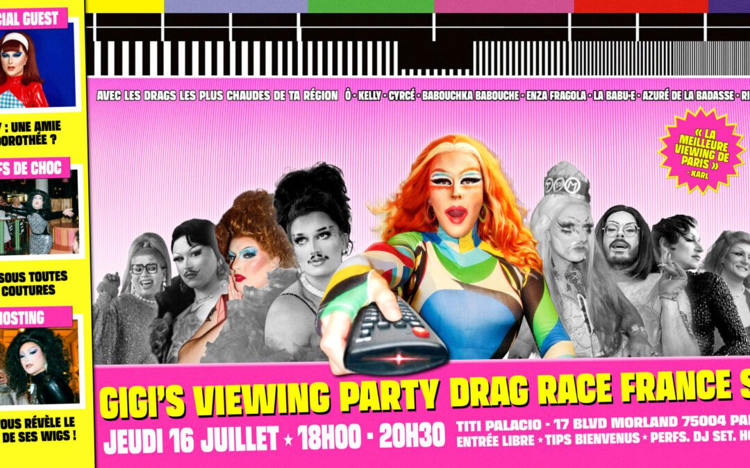 Gigi’s Viewing Party – Drag Race France Saison 4! – Ep 02!